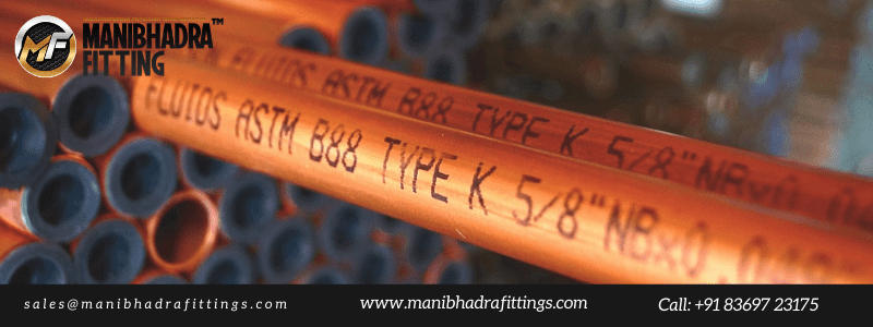 Copper Type K Pipes