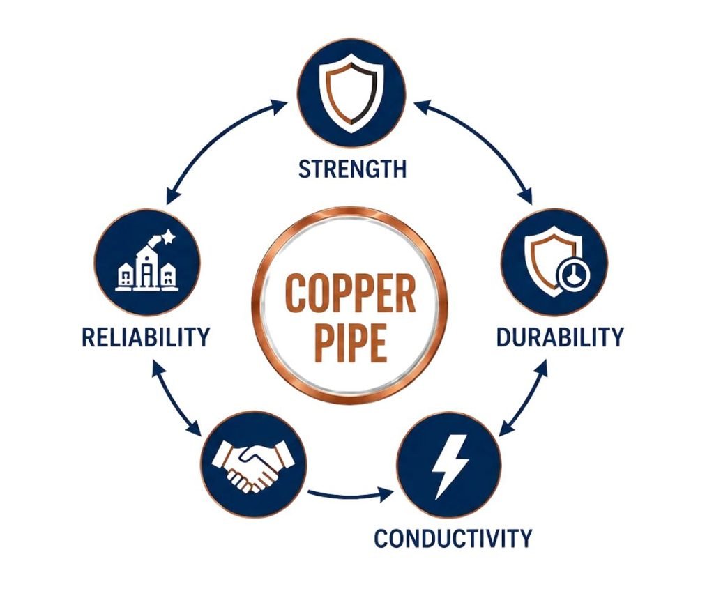 Detailed Copper Pipe Weight per Meter, Dimensions Chart in mm, kg PDF Online